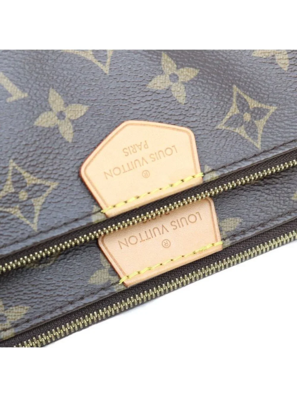 Louis Vuitton Monogram Khaki Multi Pochette Accessoires Shoulder Bag